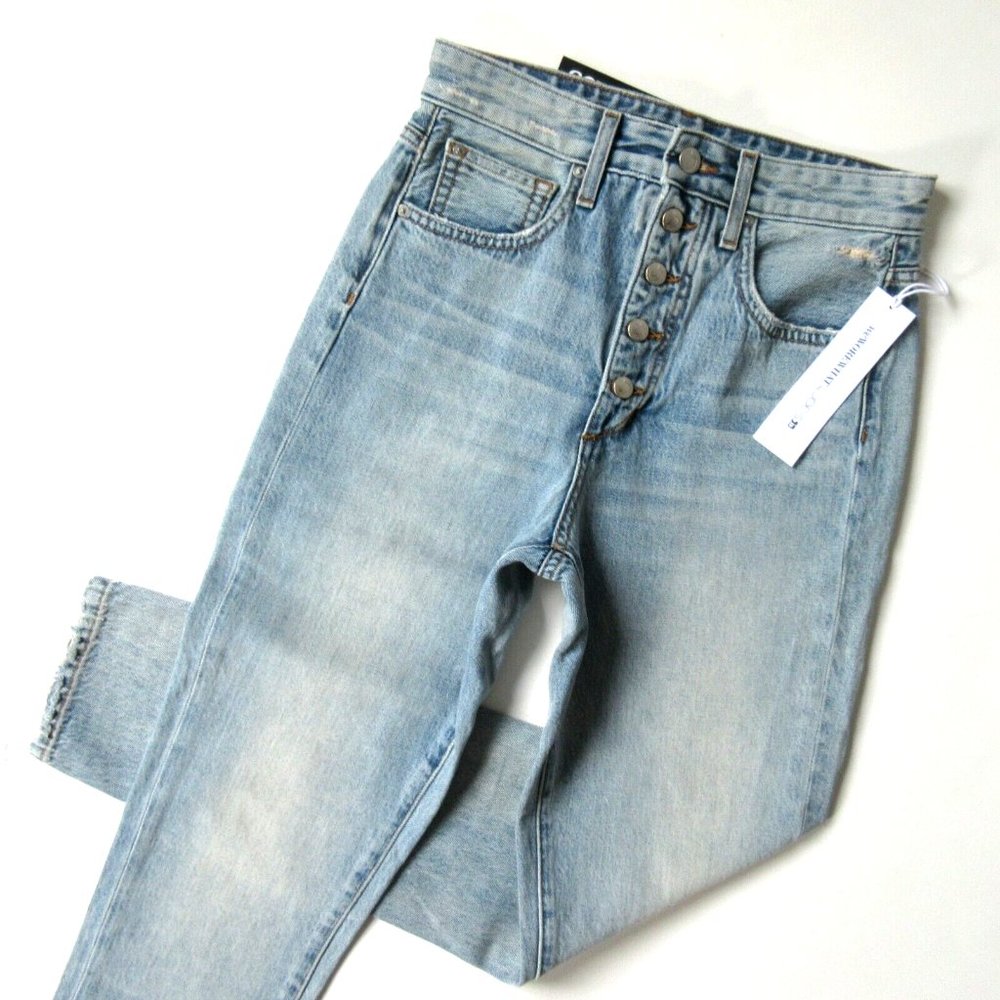 NWT Joe's Jeans x WeWoreWhat Danielle in Vintage Light High Rise Straight 24
